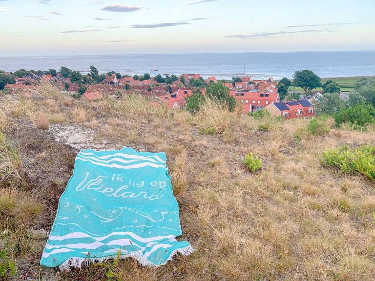 "Ik lig op Vlieland" Hamamdoek